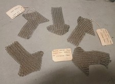 Vintage British Officer Victorian Chain Mail 5 Lot Pre-owned picture