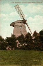 Montreal - Old Windmill on Lower Lachine Road - Antique Postcard - circa 1911 picture