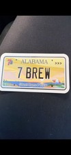 7 Brew Coffee sweet home Alabama Tag Sticker Decal picture
