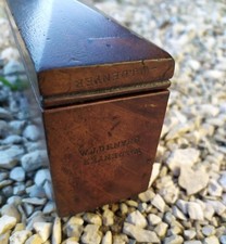 ANTIQUE UK 1850 MARKED HISTORY FAMILY SHARPENING STONE HONING RAZOR OILSTONE RAR picture