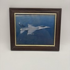 Vintage F-16 Fighting Falcon SC Air National Guard Framed Aviation Photo 12x10 picture