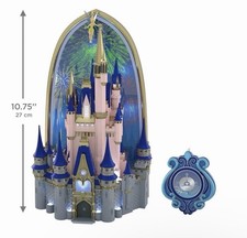 Hallmark 2026 Walt Disney World Cinderella Castle Tree Topper with Light & Sound picture