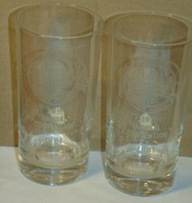 2 UNUSED VINTAGE 1961 'WEST VIRGINIA TELEPHONE ASSOCIATION' GLASSES MADE IN WV picture