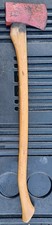 True Temper Woodslasher Unmarked Single Bit Axe w/ Handle Eye Ridges Vtg Nice picture