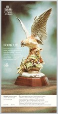 Kestrel Sculpture Brielle China Galleries New Jersey 1977 Vintage Print Ad picture