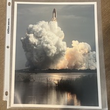 Vintage NASA USA Columbia STS-3 (march 22, 1982) photo on kodak picture