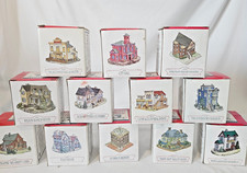 Liberty Falls Americana Collection Lot of 12 Boxed Miniature Village Buildings picture