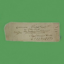 1785 Philadelphia Bank Draft Signed by Josiah and Samuel Coates to John Rudle picture