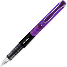 Zebra Fuente - Disposable Fountain Pen - 1.0mm Fine Nib 0.6mm Line Width - In... picture