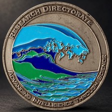 NSA Research Directorate Quantum Computing Cryptography SIGINT Challenge Coin picture