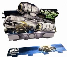 Mandalorian And Grogu Movie Huge 3D double Sides Cardboard Display 4.5ft Long picture