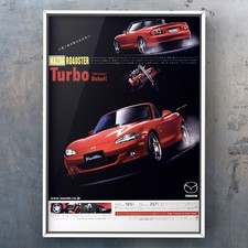 MAZDA ROADSTER TURBO NB debut ad MX-5 MX5 Miata GH-NB8C NB BP-ZET tail lights picture