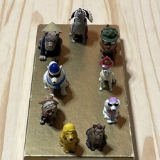 Vintage Homies Dog Pound Figures 9 Piece Lot Rare Mini Collectible Toys picture