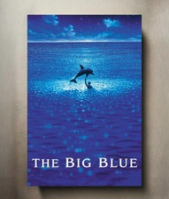 The Big Blue 8x12 Metal Movie Poster Sign picture
