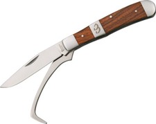 Cattleman's Cutlery Stockyard Farriers Companion Rosewood Folding Knife 0067RW2 picture