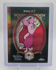 2026 Topps Chrome Disney - Piglet - 100 Years of Winnie the Pooh - Red /5 - SSP picture