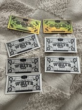 6 x Zox White Star Cards & 2 x Zox Gold Cards picture