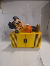 VTG Disney 1960S Mickey Mouse Hi-Fi AM Tabletop Radio Concept Radio doesn't work picture