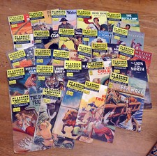 Classics Illustrated 1st editions - lot of 35 comics picture