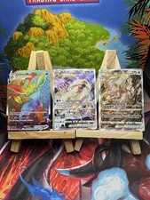Deoxys Vstar GG46/GG70 Full Art Holo + Leafeon Vmax Secret Rare, Zoroark Lot picture