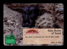Slave Realm Of Tunek Spellfire 405 of 420 Advanced Dungeons&Dragons Trading Card picture