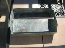 VINTAGE 1950'S COCA-COLA 7-UP METAL COOLER TRAY picture