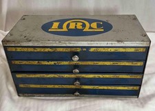 Vintage Steel IRC 4 Drawer Resist-O-Cabinet w/many Resistors #1 picture