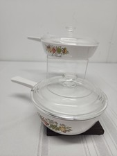 Vintage Corning Ware Spice O' Life Pans Frying & Saucepan W Lids P-81-B/P-83-B picture