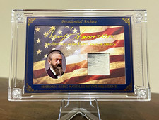Benjamin Harrison US Navy Commission Relic /649 Walter Burke 23rd POTUS picture