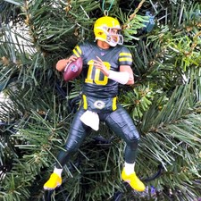 Jordan Love Green Bays Packers Football NFL Xmas Tree Ornament Holiday Jersey 10 picture