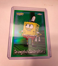 Topps 2025 Topps Chrome SpongeBob SquarePants #25 Kelp Green Parallel picture