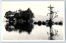 Patzcuaro Michoacan Mexico Postcard Lake Patzcuaro c1930's RPPC Photo picture