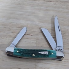 2003 CASE XX 6318 SS JADE JIGGED BONE STOCKMAN  ARROWHEAD SHEILD 01183 picture