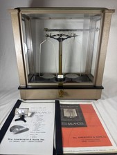 Antique WM Ainsworth & Sons Type DL 33536 Chainweight Analytical Balance Scale picture
