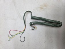 NOS Western Electric Standard Coiled Cord, D4BH Green   ***FREE SHIPPING *** picture