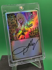 DOLLY PARTON FACSIMILE AUTOGRAPH CUSTOM HOLO WARROOM KUSTOMZ picture