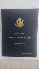 John F. Kennedy Official Inaugural Program Jan 20 1961, Hon. Adlai E Stevenson  picture