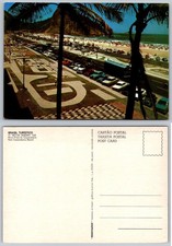 Vintage Copacabana Beach Rio de Janeiro Postcard Brazil Mercator 1960s picture
