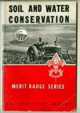 Vintage 1957 BOY SCOUTS of America MERIT BADGE Manual SOIL & WATER Conservation picture