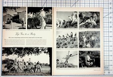 1930s Chicago Socialites Hayride Life Magazine Article Vintage Ephemera picture