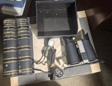 Antique Keystone View Co. Telebinocular with light and box picture