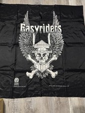 Rare Vintage 1985 Easyriders Silk Tapestry Officially Licensed 43 x 42 picture