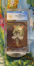 Kirlia Pokémon Topps Advanced #42 2003 Silver Foil POP1 CGC Pristine 10 picture
