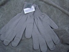 USGI Cold Weather Lightweight Glove Inserts size Medium / Large Grey - New picture