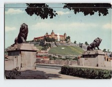 Postcard Ludwigsbrücke Würzburg Germany picture