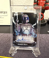Topps Star Wars Temuera Morrison Jango Fett Autograph A-TM 2016 1/5 picture