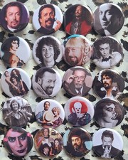 TIM CURRY 20 PIECE SET OF 1.25 INCH PINBACK BUTTONS picture