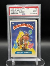 Topps Garbage Pail Kids 1985 Boozin Bruce 9a Glossy PSA 9 OC 1st GPK Rare MINT picture
