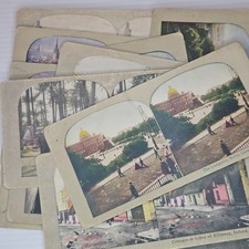 14 Antique Stereograph, Stereo View, Stereoscope Cards, From Around The World picture