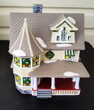 Vtg Department 56 Original Snow Village The Doctor’s House 5143-8 with Box -Ex picture